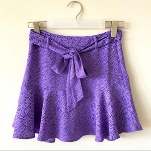 Love for Humanity Couture - purple dot skort size small